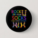 Search for down syndrome awareness badges Rock