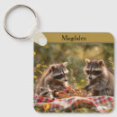 Search for raccoon key rings Whimsical
