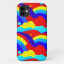Search for cloud pattern iphone cases Rainbow