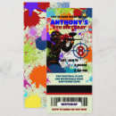 Search for paintball birthday invitations Paint splatter