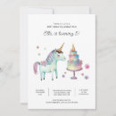 Search for printable unicorn invitations Girl