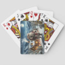 Search for santa claus playing cards Snow