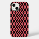 Search for coral and black iphone cases Pattern