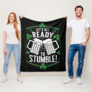 Search for irish shamrock blankets Shenanigans