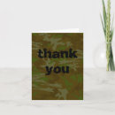 Search for camo camouflage thank you cards Green