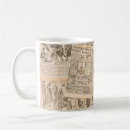 Search for vintage newspaper print mugs Fashion