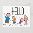 Search for stick figures postcards Cute