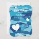 Search for army baby shower invitations Blue