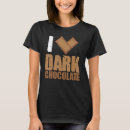 Search for dark chocolate tshirts Milk