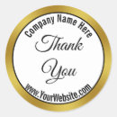 Search for cursive thank you stickers Business