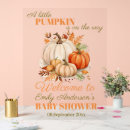Search for little pumpkin baby shower signs Boho