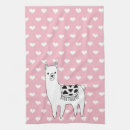 Search for llama tea towels Pink