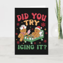 Search for funny gingerbread man christmas cards Season