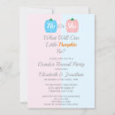 Search for autumn gender reveal invitations Pink