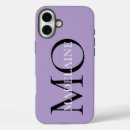 Search for black and purple iphone cases Monogrammed
