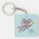Search for abbie key rings Pink monster sesame street