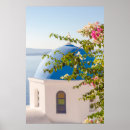 Search for santorini blue posters Travel