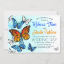 Search for orange butterfly invitations Elegant