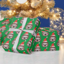 Search for sloth wrapping paper Santa