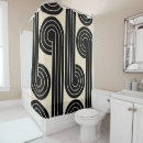 Search for retro shower curtains Abstract