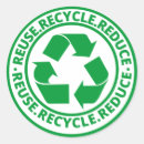 Search for green recycle symbol stickers Eco friendly