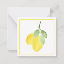 Search for lemon note cards Green