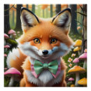 Search for cute fox posters Kawaii