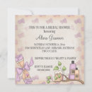 Search for pamper bridal shower invitations For her