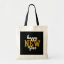 Search for new years eve tote bags New year's day