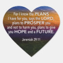 Search for prosper stickers Jeremiah 29 11