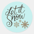 Search for let snow stickers Winter