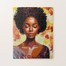 Search for black woman puzzles Brown