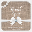 Search for burlap bridal shower stickers Bow