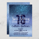 Search for aqua sweet 16 invitations Modern