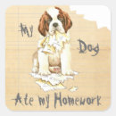 Search for st bernard stickers Puppy