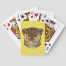 Search for owl playing cards Vintage