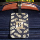Search for tropical luggage tags Monogrammed