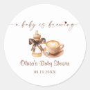 Search for a baby is brewing stickers Heart