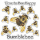 Search for whimsical bee stickers Yellow