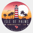 Search for beach lighthouse stickers Sunset