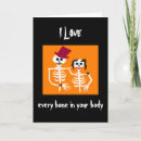 Search for skeleton halloween cards Couple