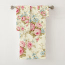 Search for rose bath towels Vintage floral