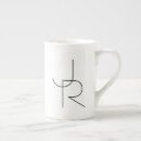 Search for unique wedding mugs Black and white
