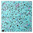 Search for teal color tiles Abstract
