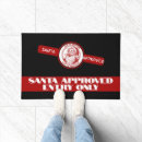 Search for santa claus doormats Watercolor