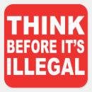 Search for illegal stickers Republican