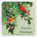 Search for female cardinal stickers Winter