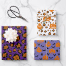 Search for scary wrapping paper Pumpkin