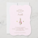 Search for die cut baby shower invitations Pink