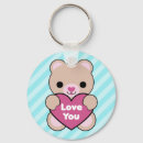 Search for teddy bear key rings Girly
